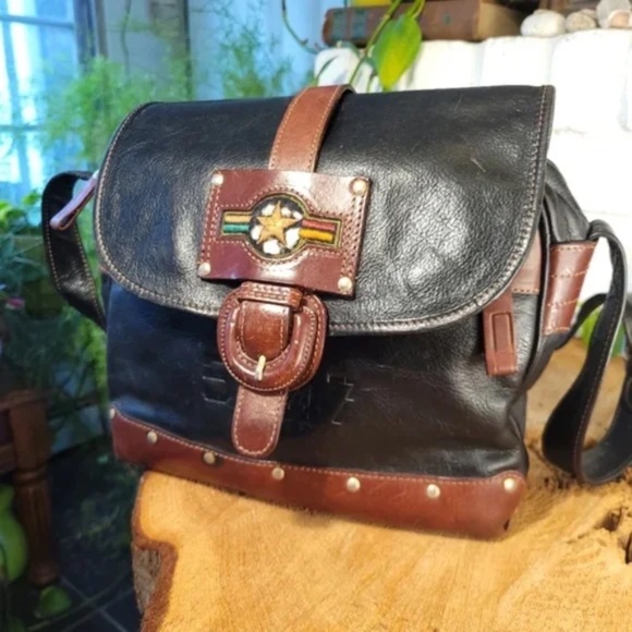 Gemel Vintage Italian Leather Bag - Picture 5 of 16